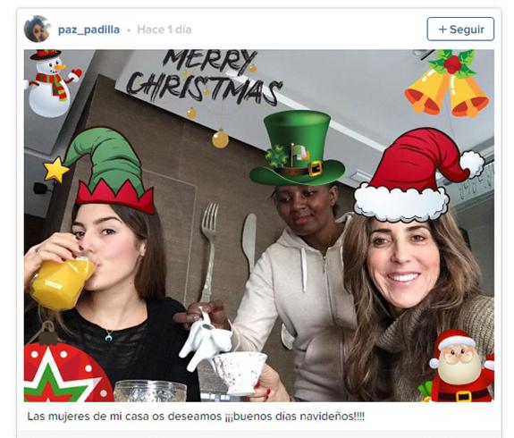 Los seguidores de Paz Padilla se enfurecen con su felicitación de Navidad: «Eres ridícula y patética»