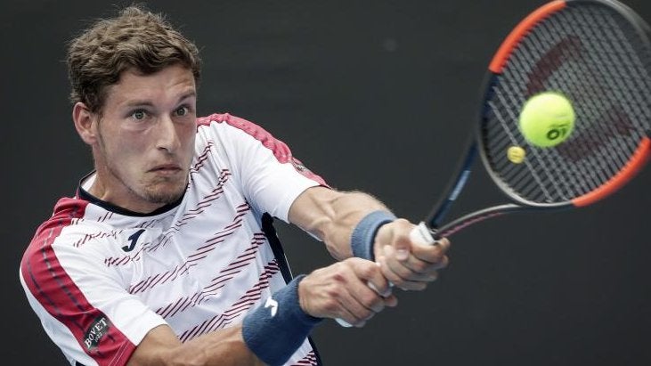 Pablo Carreño, durante su encuentro.