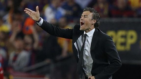 Luis Enrique estalla contra un periodista tras la derrota del Barça frente al PSG