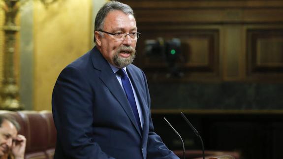 Isidro Martínez Oblanca, en el Congreso.