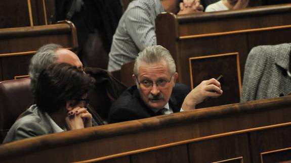 Antonio Trevín, en el Congreso de los Diputados. 