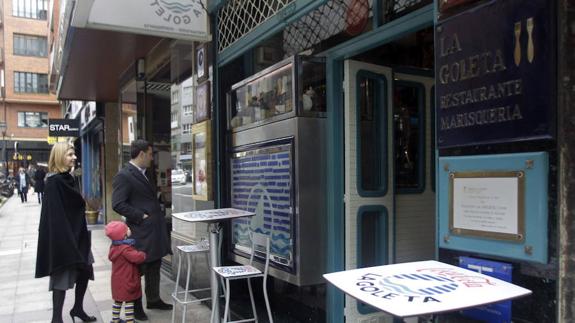 El restaurante La Goleta de Oviedo.