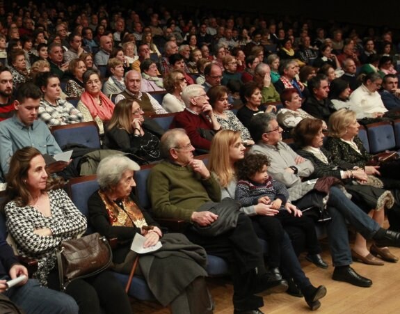 El público llenó el Auditorio. 