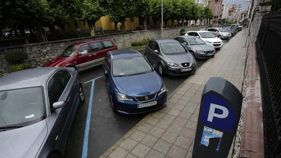 Aparcamientos de la ORA en Llanes