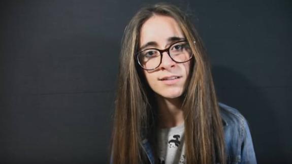 Alicia Ródenas, durante su interpretación.