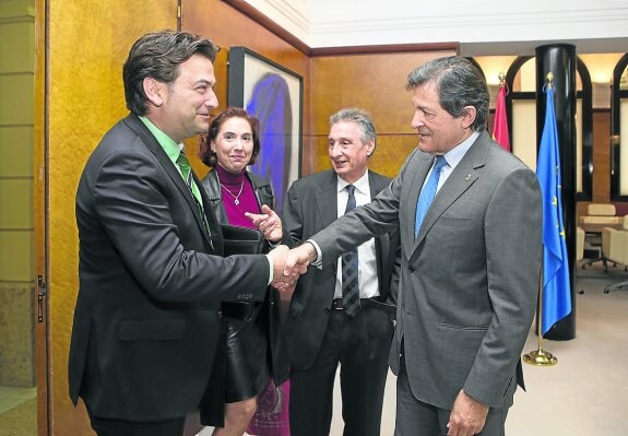 El presidente recibe al Colegio de Minas y Energía