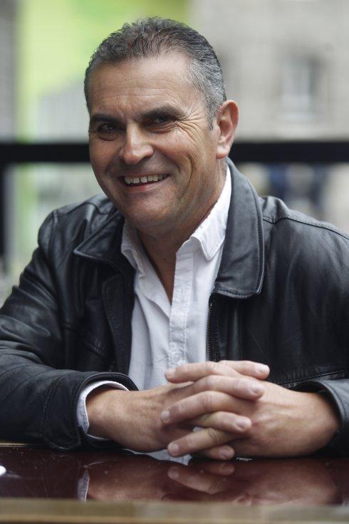 El portavoz de IU en Morcín, Maximino García 'Mino'. 