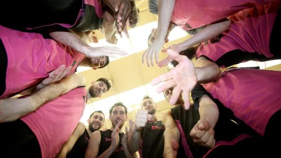 Los jugadores del Unión Financiera, a por el ascenso.