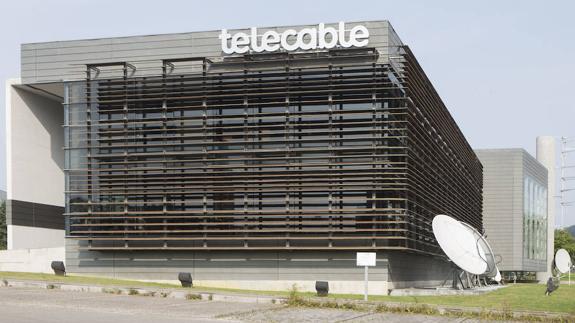 Edificio de Telecable en el Parque Científico y Tecnológico de Gijón