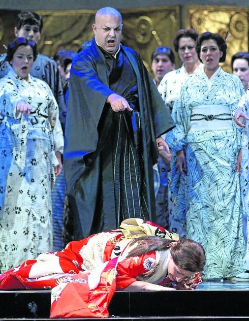 Uno de los actos de la ópera de Puccini. 