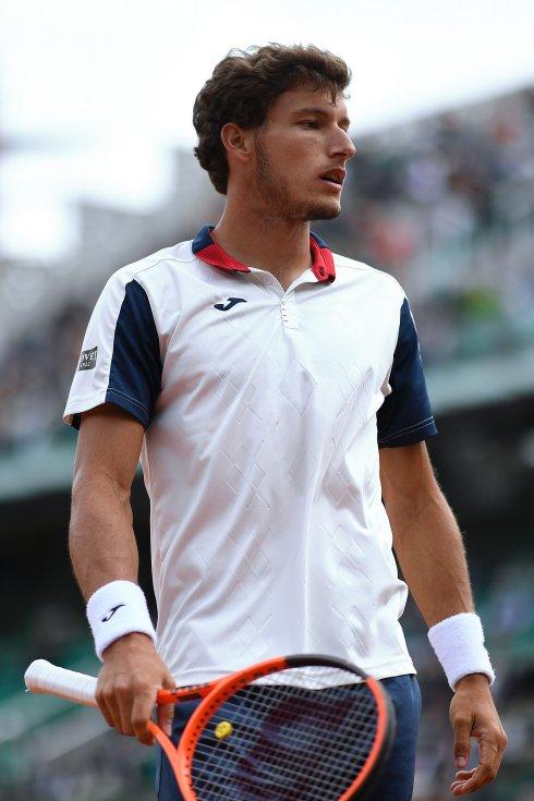 Carreño, en Roland Garros. 