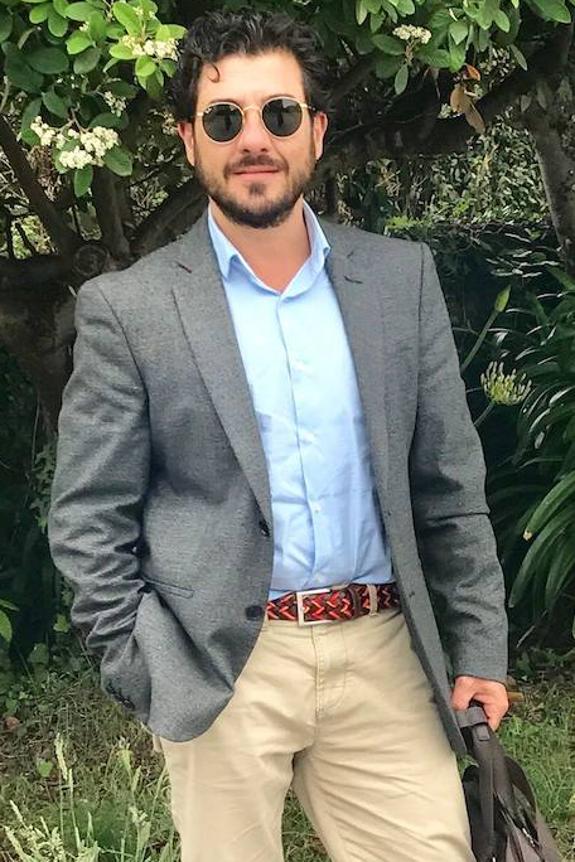 Nicky Villanueva, que ayer prestó declaración en el juzgado. 