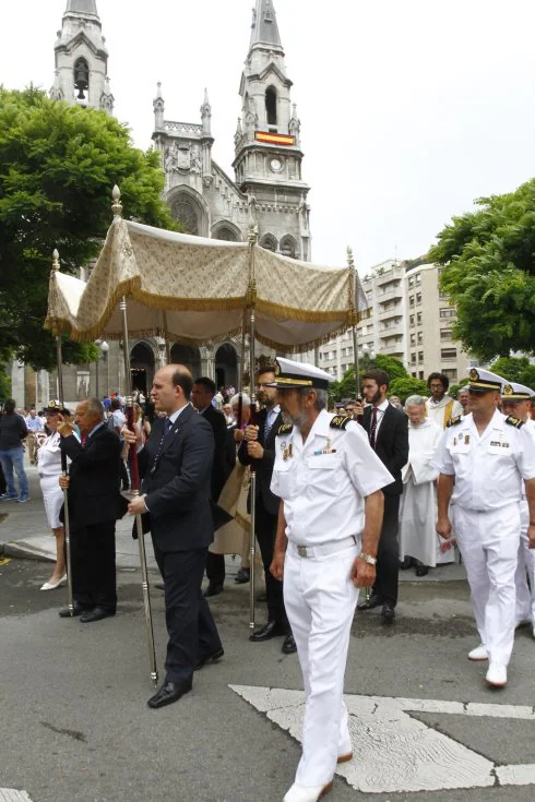 Santo Tomás sale de Procesión