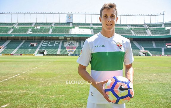 Guillermo, con el Elche