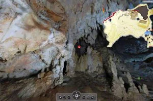 El programa permite una visita virtual a la cueva ubicada en Peñamellera Alta. /CONSORCIO