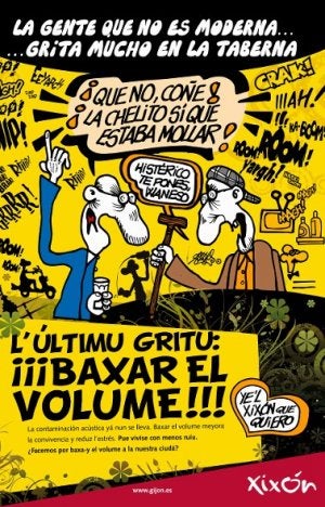 Uno de los dos carteles dibujados por Forges para la campaña. ::
E. C.