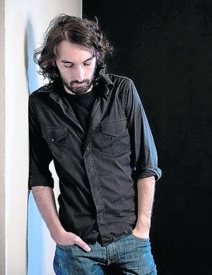 El cantautor turonés Alfredo González. ::
E. C.