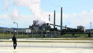 Instalaciones de la factoría de ArcelorMittal en Avilés. ::                             MARIETA