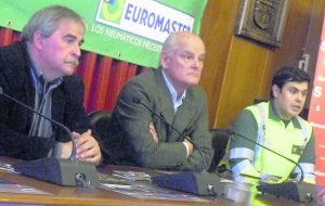 Aníbal Vázquez y Aladino Martínez, en la presentación. ::E. C.