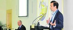 Ángel Villamor abre las jornadas de Fisioterapia