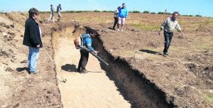 Los primeros trabajos de limpieza y reconocimiento del terreno se llevaron a cabo el pasado mes de agosto. ::                             E. C.