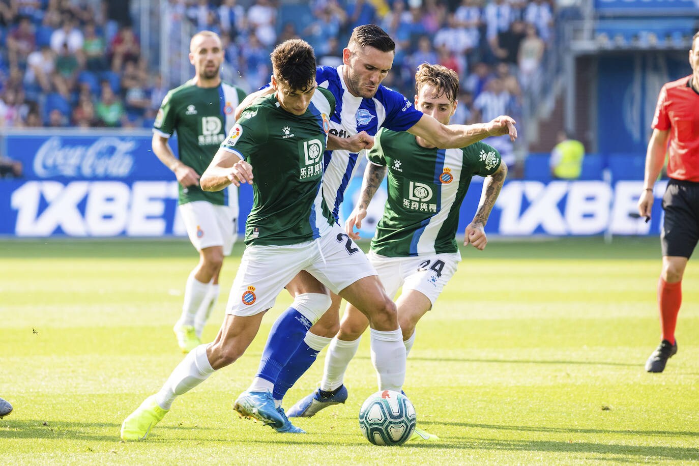 Las mejores fotos del encuentro de la segunda jornada de LaLiga disputado en el estadio de Mendizorroza