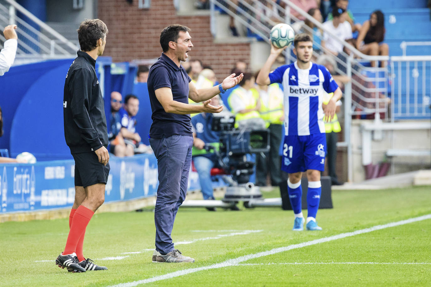 Las mejores fotos del encuentro de la segunda jornada de LaLiga disputado en el estadio de Mendizorroza