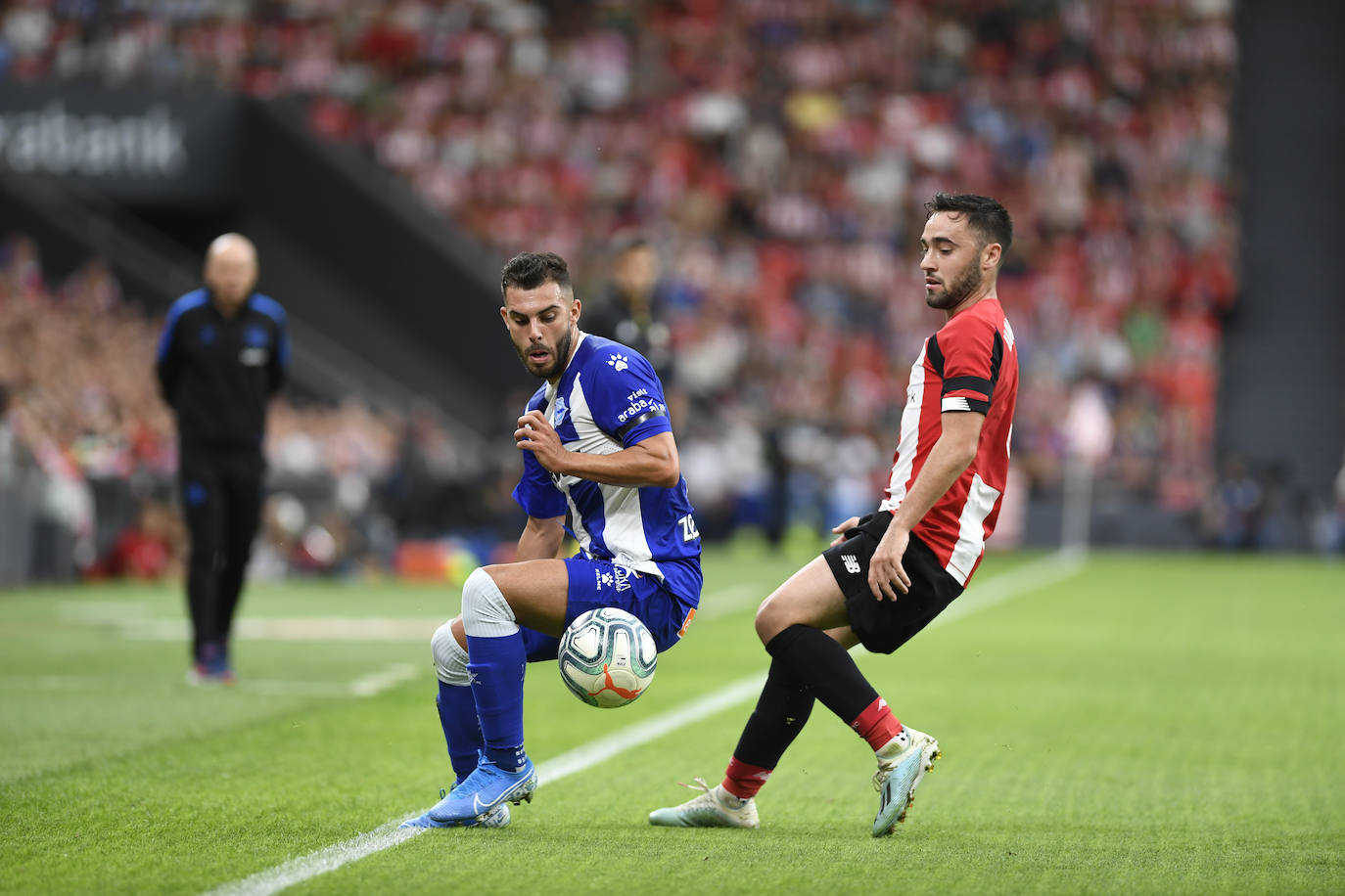 Las mejores fotografías correspondientes al partido de la quinta jornada del campeonato de Liga