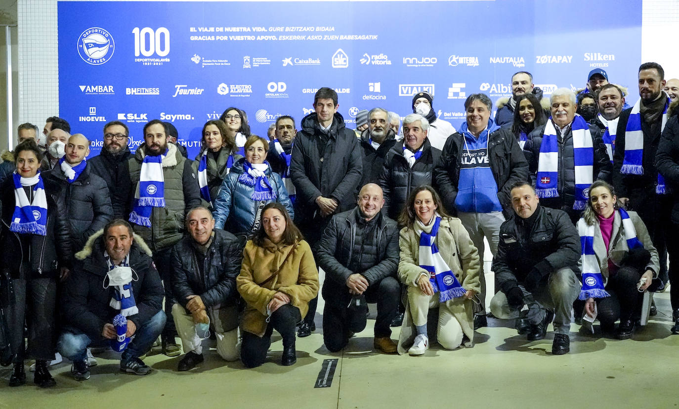 Fotos: Finalizan los actos del centenario albiazul