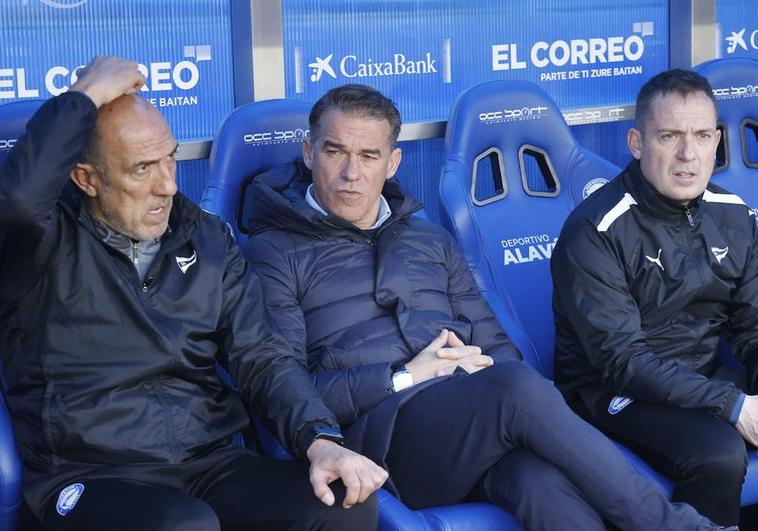 Todos disponibles en el Alavés, aunque García hará «algún cambio» en el once