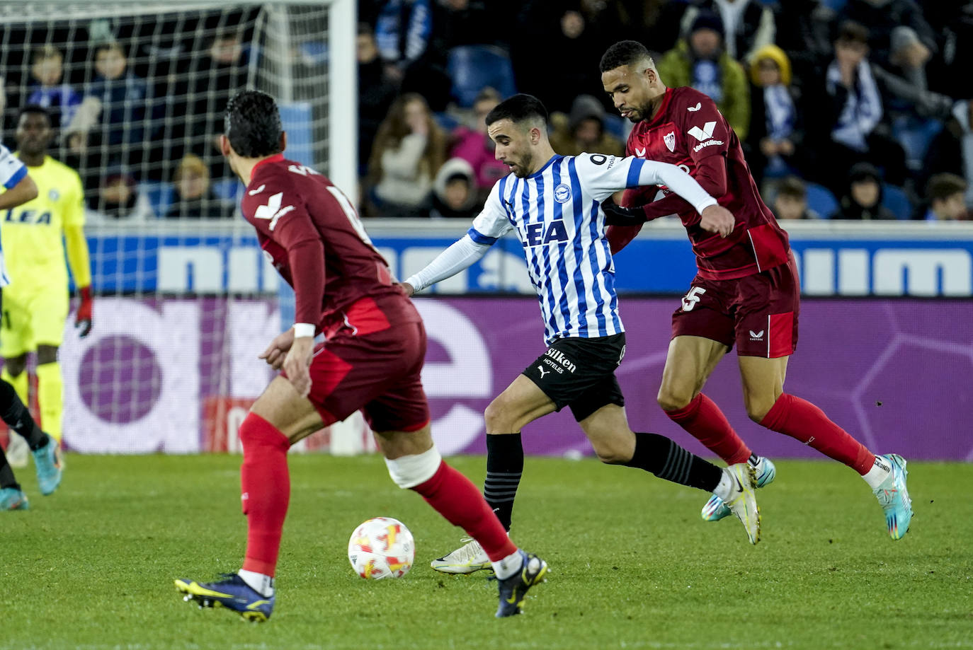 Fotos: Las imágenes del Alavés- Sevilla