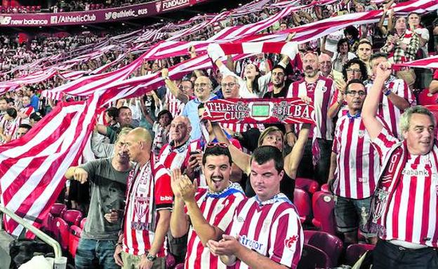 San Mamés fue una pequeña olla a presión el pasado domingo contra el Sevilla, cuando el estadio empujó de principio a fin y más de 41.000 personas asistieron al partido. 