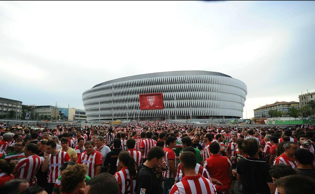 La 'fan zone' abrirá a las 17 horas.