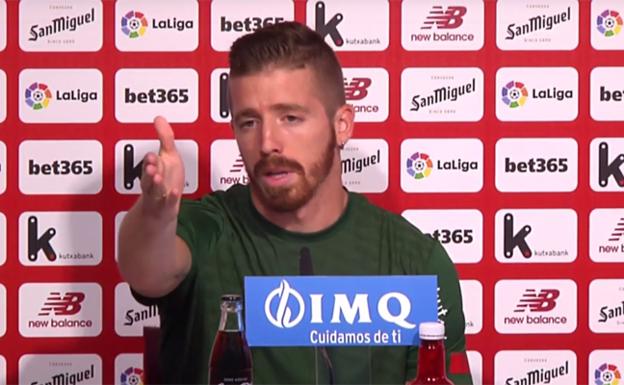 El enfado de Iker Muniain