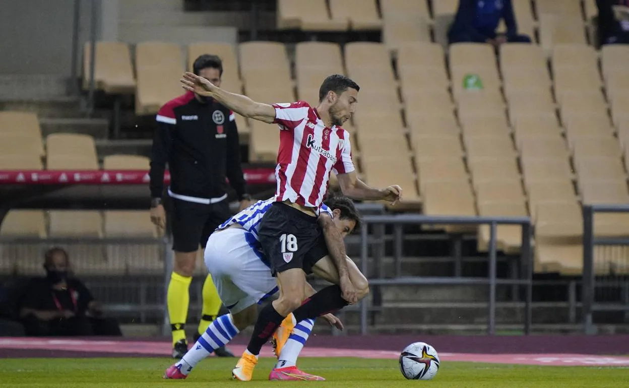 Las notas del Athletic - Real Sociedad: El uno a uno de la final de Copa: De Marcos, el que más lo intentó