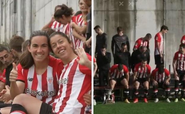 Athletic : Así se hizo el póster del Athletic
