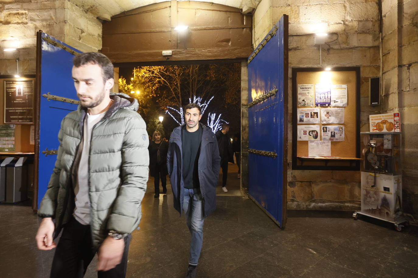 Iñigo Lekue y Mikel Balenziaga.
