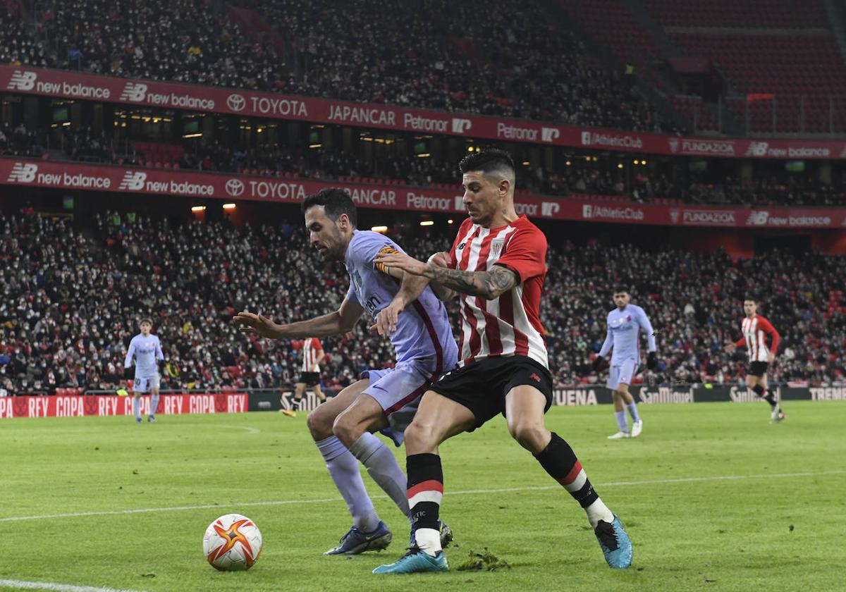 Entrada con bocata de lomo 130 euros... y de paso ves al Barça en San Mamés