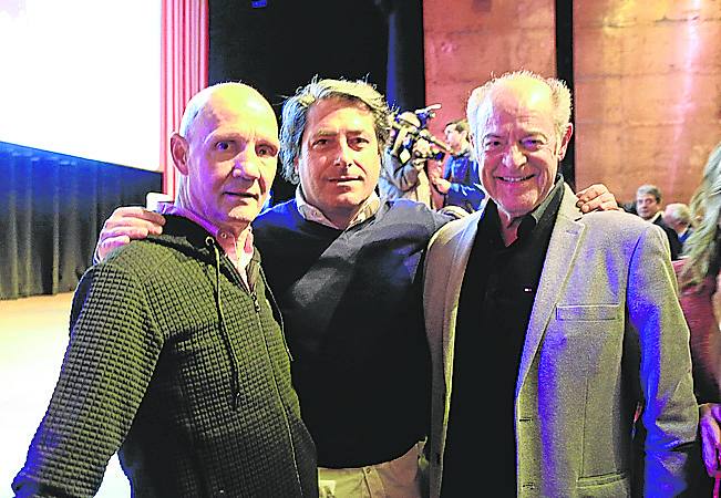 José Mari 'Txato' Núñez, Jon Altube y Joserra Lecea. 