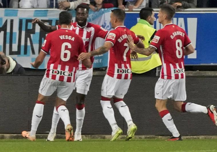 El 1x1 del Alavés-Athletic: Williams, el mejor
