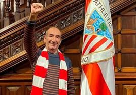 El socio Miguel Isasi, embajador del Athletic en diciembre para cerrar el 125 aniversario del club