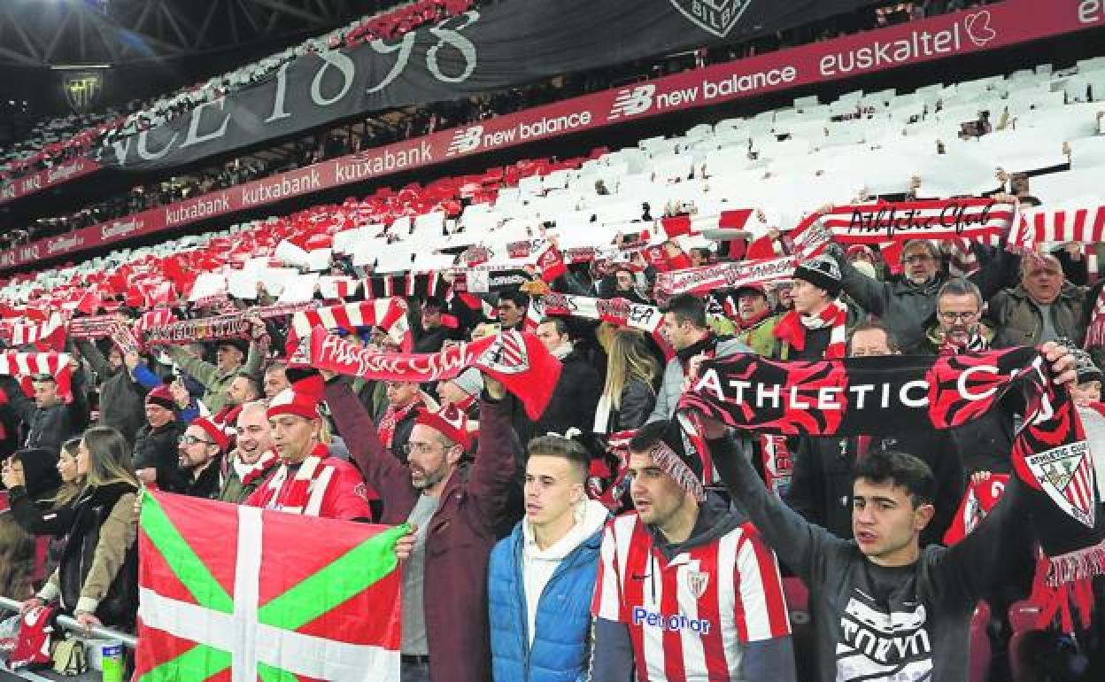 Los cinco partidos del Athletic con mayor afluencia en San Mamés