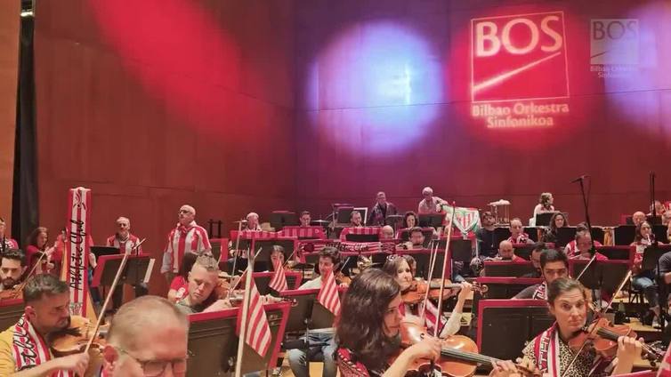 Bilbao Orkestra Sinfonikoa se une al tsunami de apoyo al Athletic