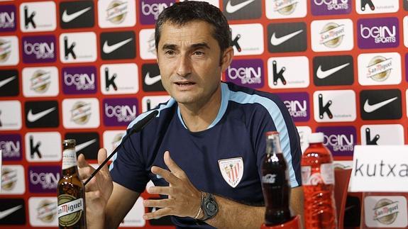 El entrenador del Athletic, Ernesto Valverde. EFE