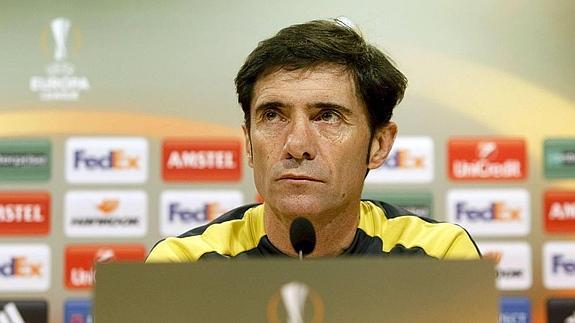 Marcelino, técnico del Villarreal.