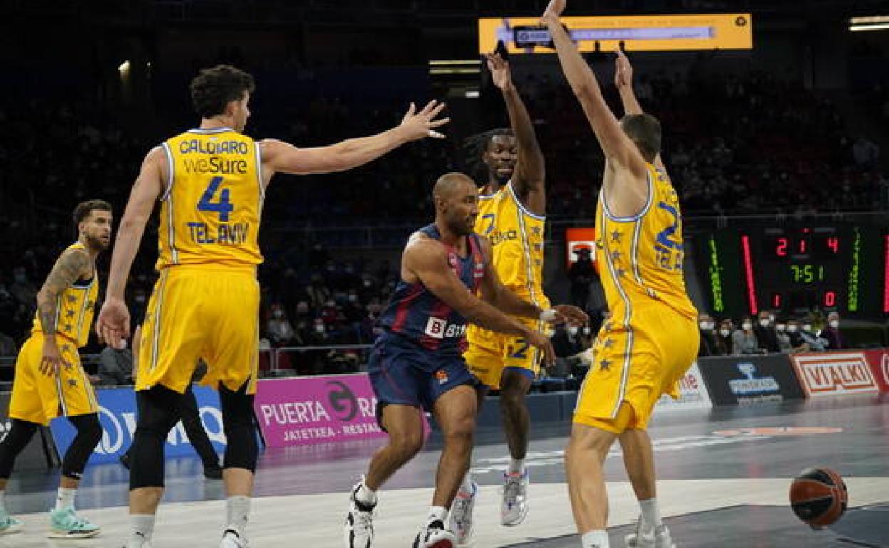 Imagen del Baskonia-Maccabi de la primera vuelta