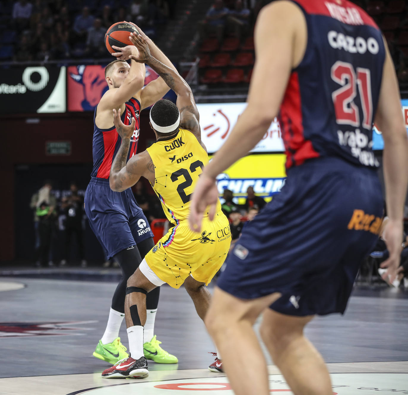 Fotos: Las mejores imágenes del Baskonia - Tenerife