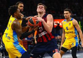 El Baskonia ganó al Maccabi en el último duelo en el Buesa.