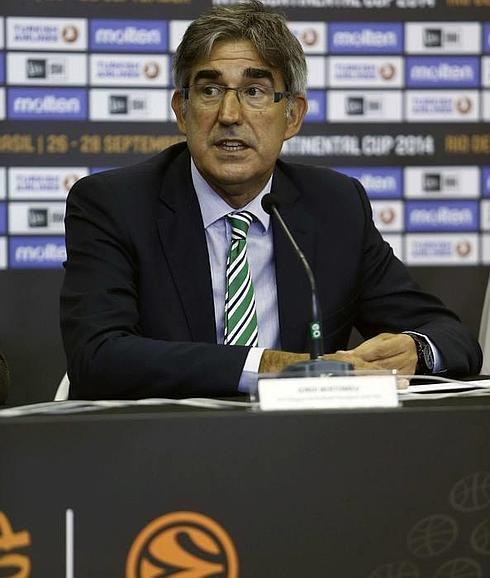 Jordi Bertomeu, presidente de la Euroliga. 