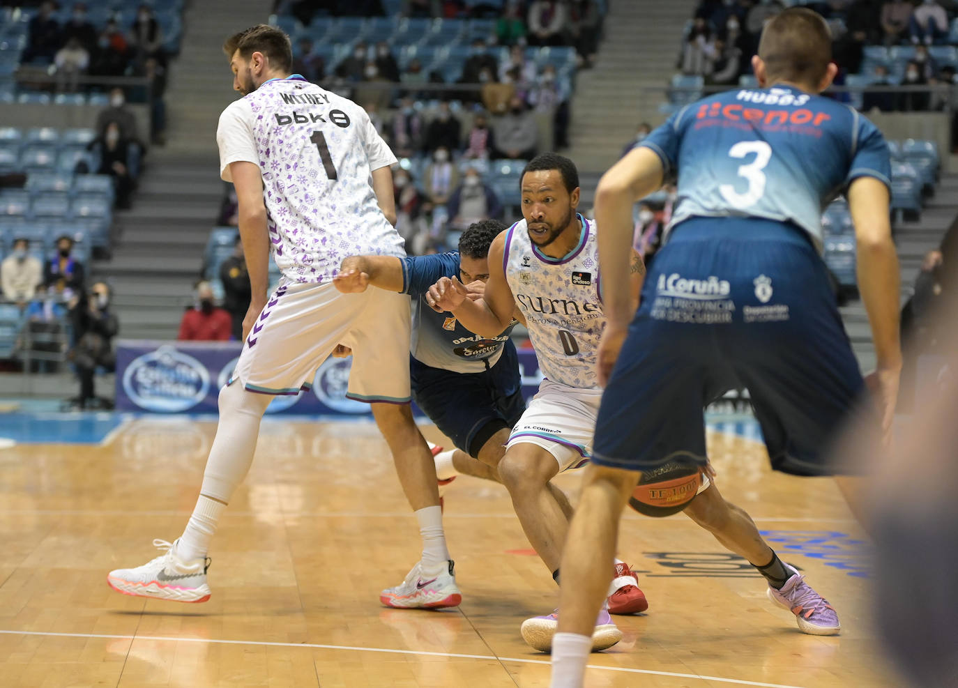 Fotos: Obradoiro-Bilbao Basket, en imágenes